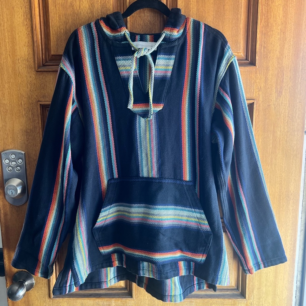 Outerknown Multicolor Striped Hoodie